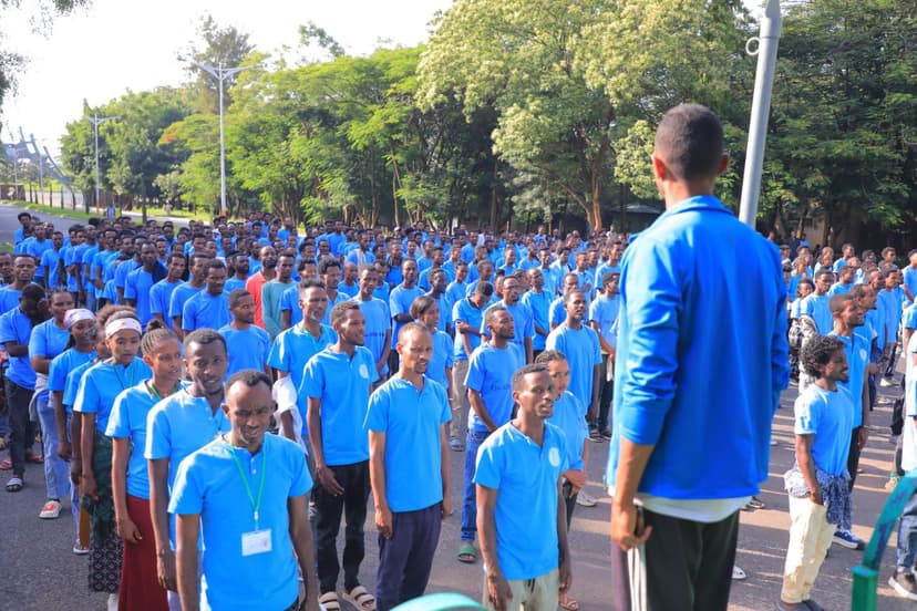 People sitting in a conference hall